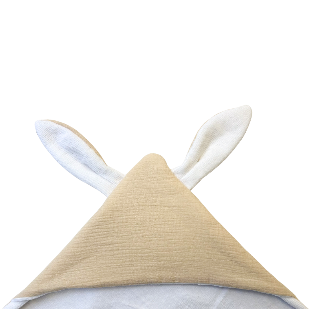 Cape de bain enfant coton 100% uni