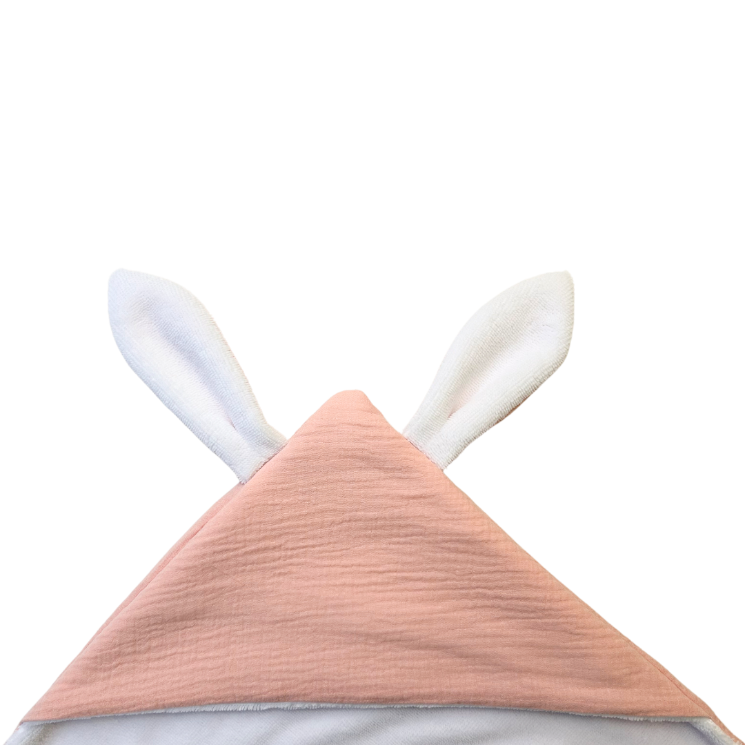 Cape de bain enfant coton 100% uni