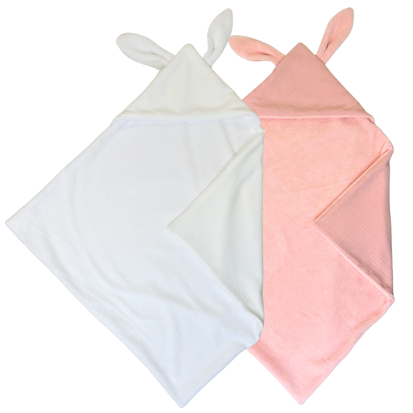Cape de bain enfant coton 100% uni